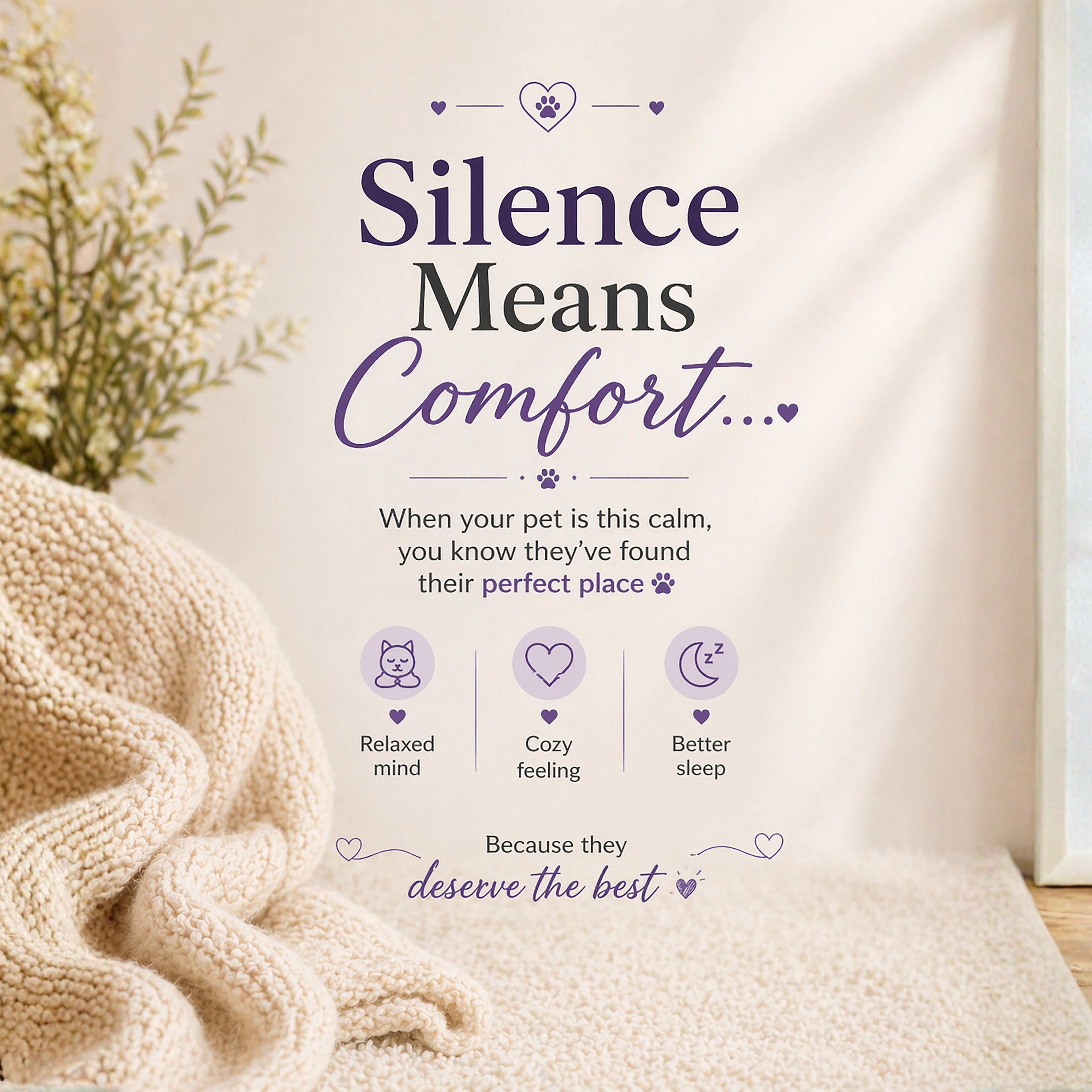 Pet Bed – Ultimate Comfort for Cats & Small Dogs