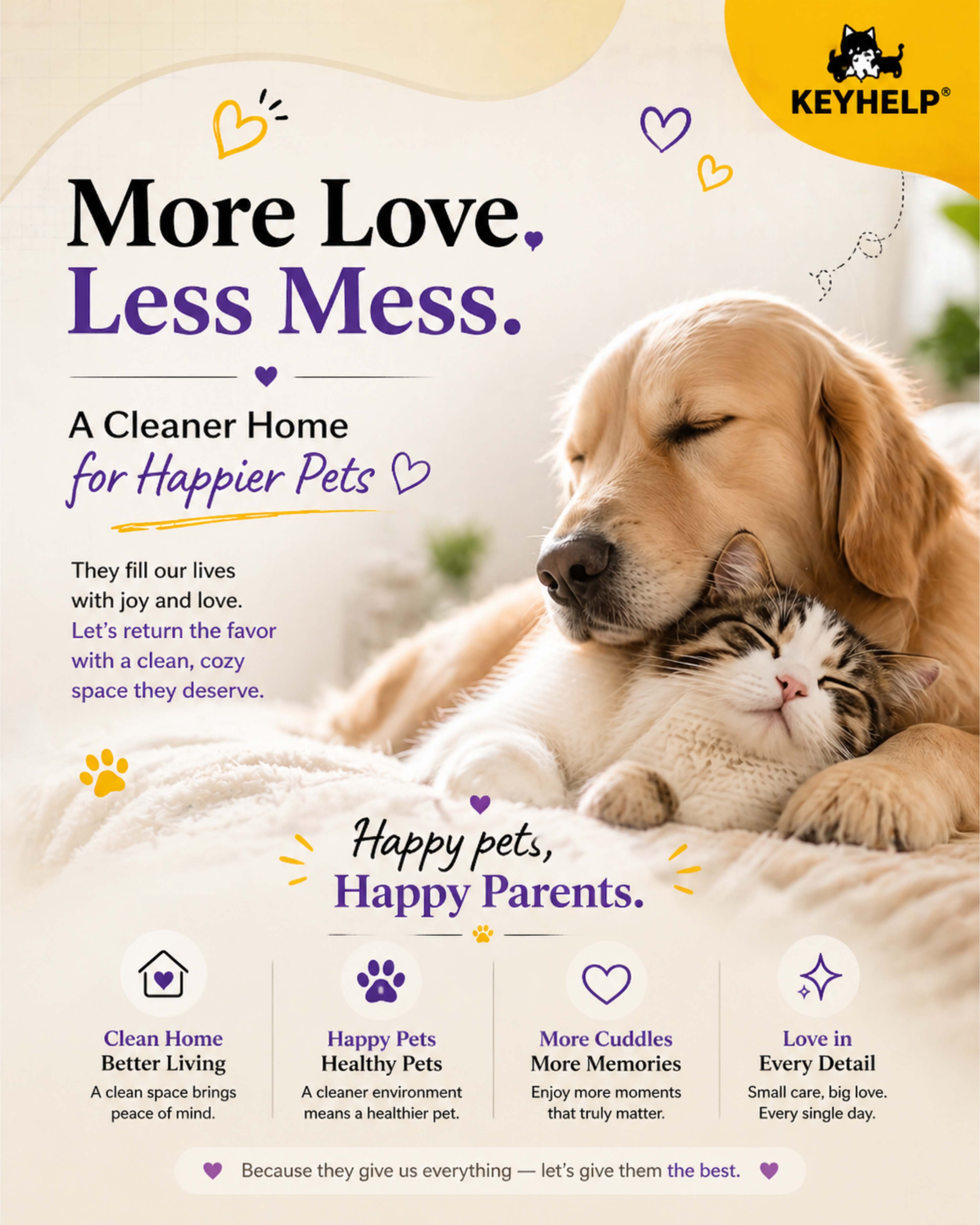 Cat & Dog Hair Removal Glove