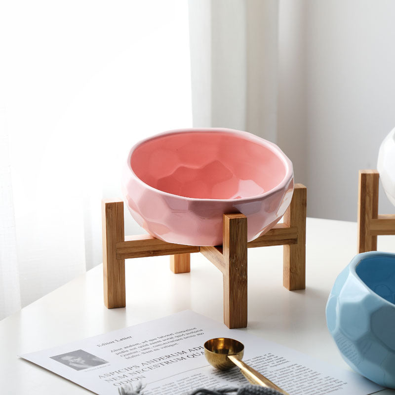 Pet food bowl mouth cat and dog