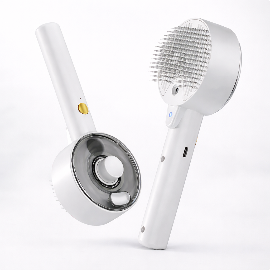 Mewlin Cat and Dog Grooming & Steam UV Brush